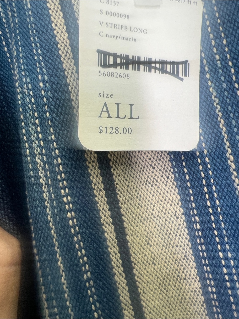 Free People - NWT Odyssey Striped Open Kimono Lightweight Cardigan Size Onesize - Picture 11 of 12